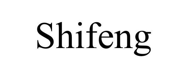 Trademark Logo SHIFENG