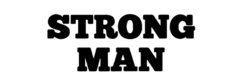 Trademark Logo STRONG MAN