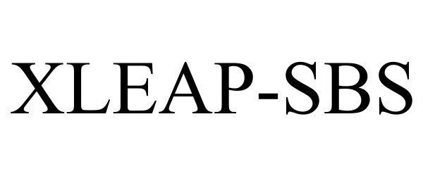 Trademark Logo XLEAP-SBS