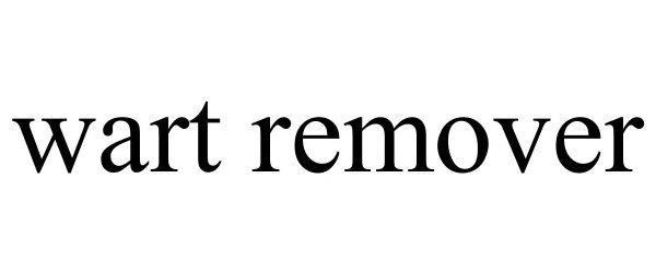 Trademark Logo WART REMOVER