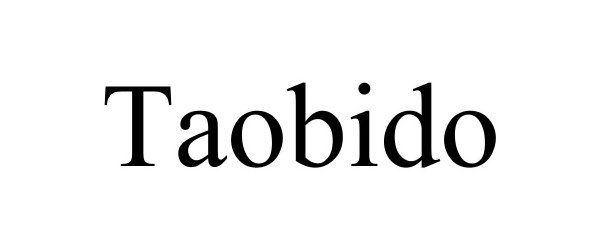 Trademark Logo TAOBIDO