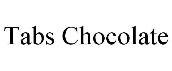 TABS CHOCOLATE - 69, Llc Trademark Registration