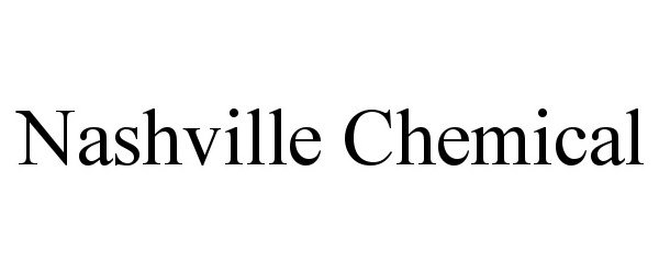 Trademark Logo NASHVILLE CHEMICAL