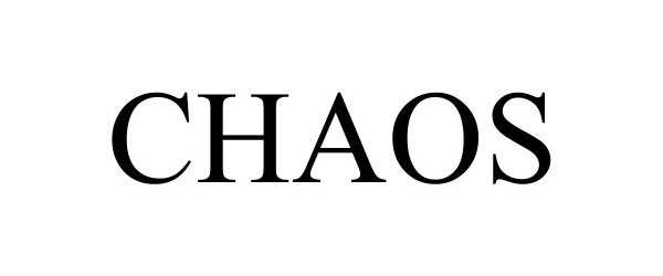 Trademark Logo CHAOS