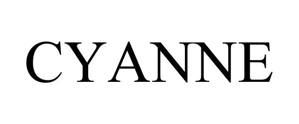 Trademark Logo CYANNE