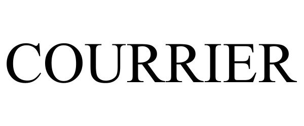 Trademark Logo COURRIER