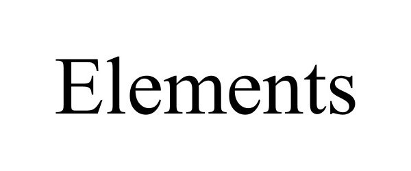 Trademark Logo ELEMENTS