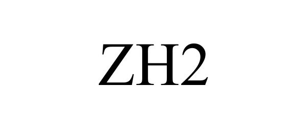 Trademark Logo ZH2