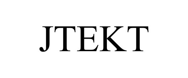 Trademark Logo JTEKT