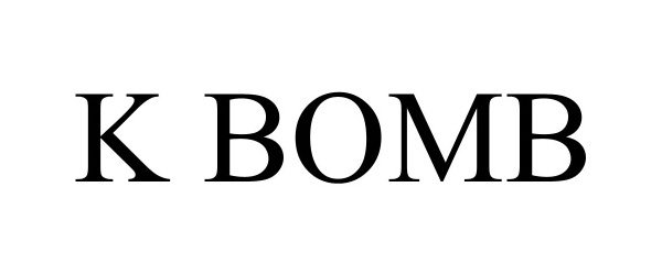 Trademark Logo K BOMB