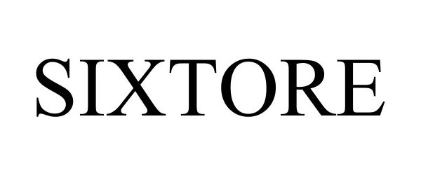 Trademark Logo SIXTORE