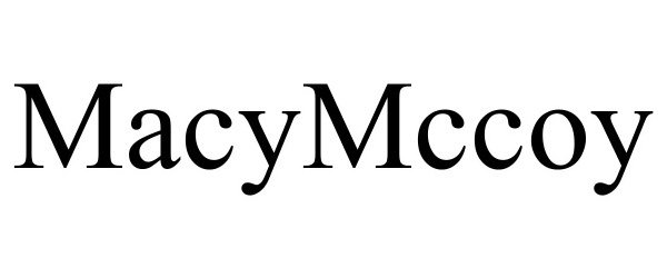  MACYMCCOY