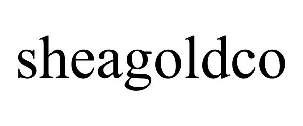 Trademark Logo SHEAGOLDCO