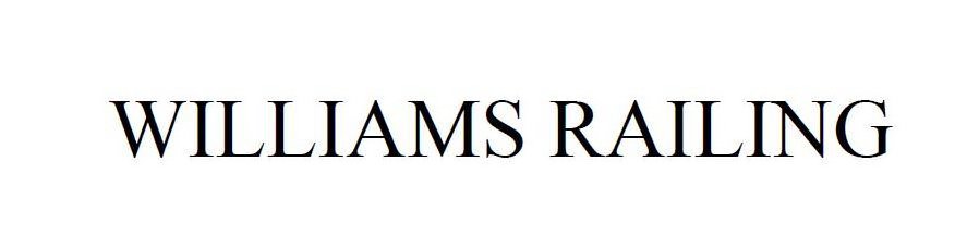 Trademark Logo WILLIAMS RAILING
