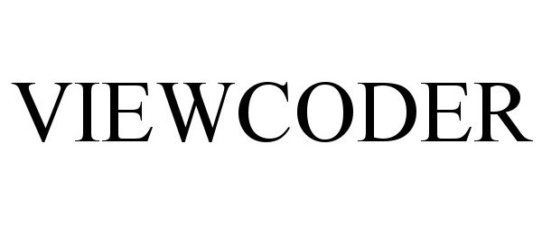 Trademark Logo VIEWCODER