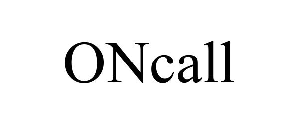 Trademark Logo ONCALL