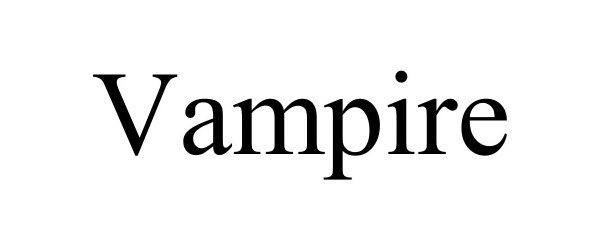 Trademark Logo VAMPIRE