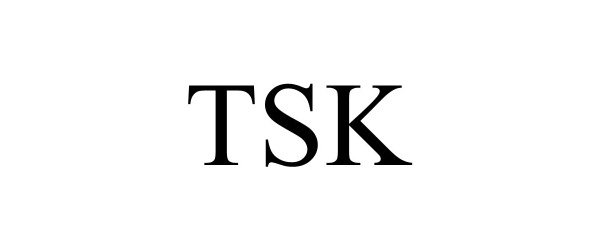 Trademark Logo TSK