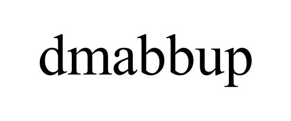 Trademark Logo DMABBUP