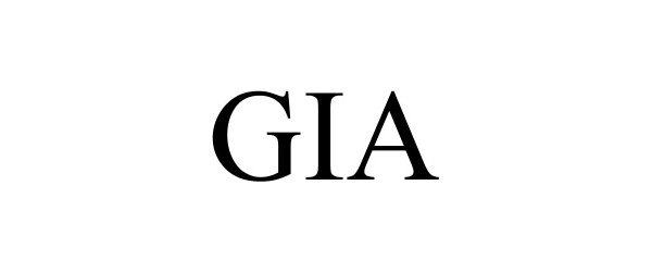 Trademark Logo GIA