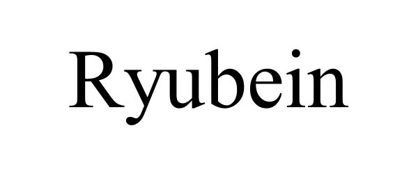 Trademark Logo RYUBEIN