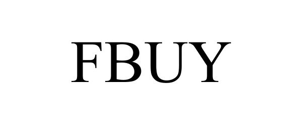 Trademark Logo FBUY