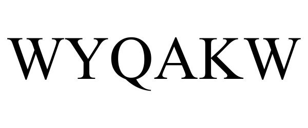 Trademark Logo WYQAKW