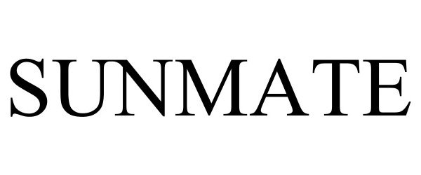 Trademark Logo SUNMATE