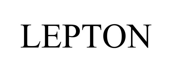 Trademark Logo LEPTON