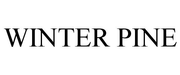 Trademark Logo WINTER PINE