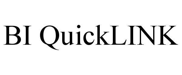  BI QUICKLINK