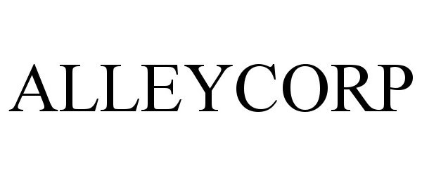 Trademark Logo ALLEYCORP