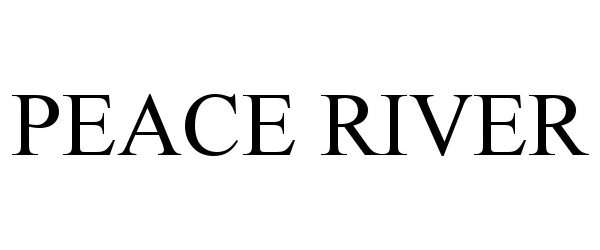 Trademark Logo PEACE RIVER