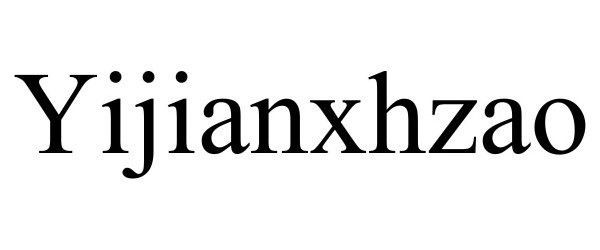 Trademark Logo YIJIANXHZAO
