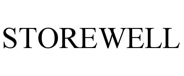 Trademark Logo STOREWELL