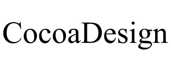 Trademark Logo COCOADESIGN