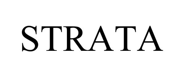 Trademark Logo STRATA