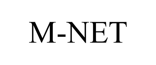 Trademark Logo M-NET