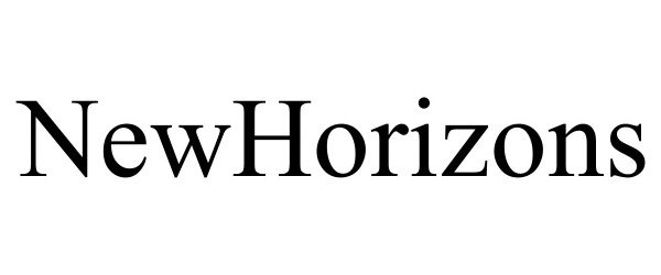 Trademark Logo NEWHORIZONS