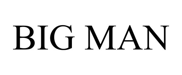 Trademark Logo BIG MAN