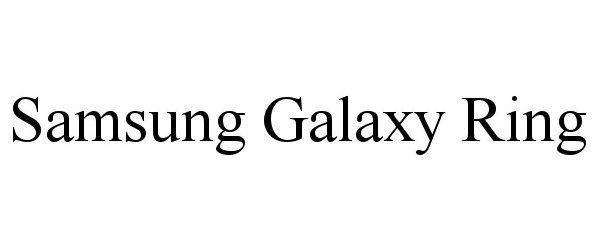 Trademark Logo SAMSUNG GALAXY RING