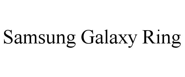  SAMSUNG GALAXY RING