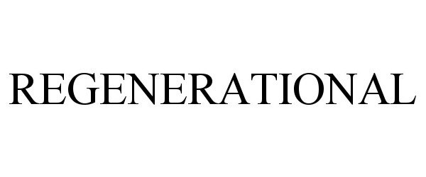  REGENERATIONAL