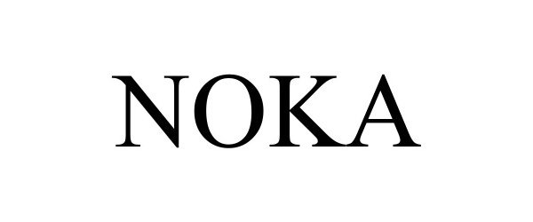 Trademark Logo NOKA