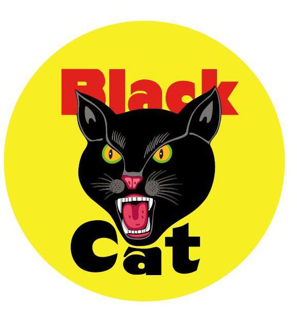 Trademark Logo &quot;BLACK CAT&quot;