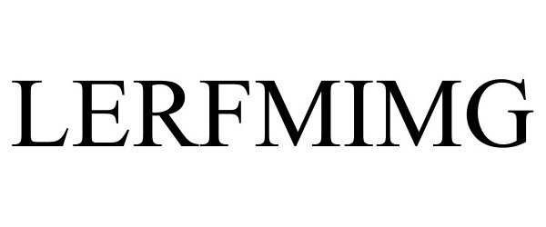 Trademark Logo LERFMIMG