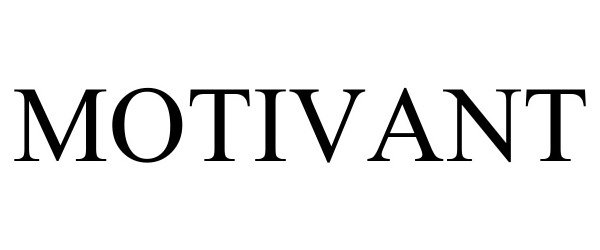 Trademark Logo MOTIVANT