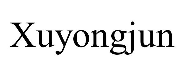 Trademark Logo XUYONGJUN