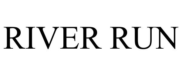 Trademark Logo RIVER RUN