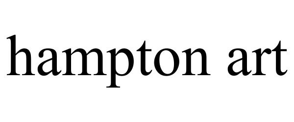 Trademark Logo HAMPTON ART